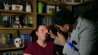 Clinical Eye Skills Ophthalmoscopy ASMR vibe [upl. by Casteel]