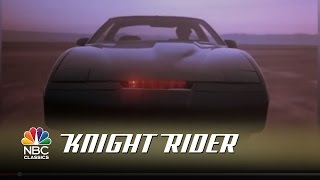 Knight Rider  Original Show Intro  NBC Classics [upl. by Shandy]