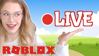 ICH spiele ROBLOX mit der Community🌸LIVE🌸 [upl. by Ryle]