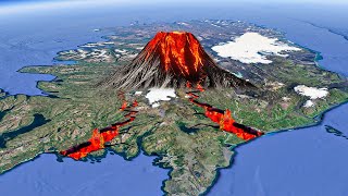 SHOCKING Icelands Volcanic Eruption Reveals A MASSIVE Crack Inside Earth [upl. by Dietz]