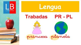 Sílabas TRABADAS PR PL ✔👩‍🏫 PRIMARIA [upl. by Gravante]