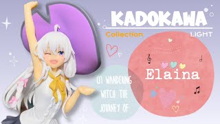 UNBOXING KADOKAWA Collection LIGHT Wandering Witch The Journey of Elaina Complete Figure [upl. by Orlan]