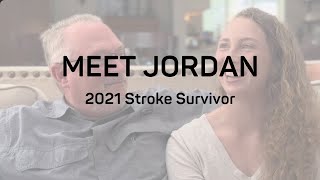 Meet Jordan 2021 stroke survivor and her dad Kyle [upl. by Ecydnak]