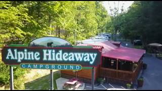 Alpine Hideaway Campground Pigeon Forge Tennessee  RV Park Submitted Video  CampgroundViewscom [upl. by Analahs229]