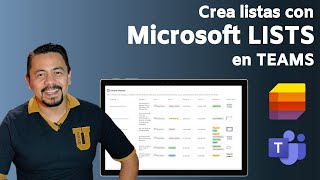 Como usar MICROSOFT LISTS en TEAMS [upl. by Neitsirhc269]