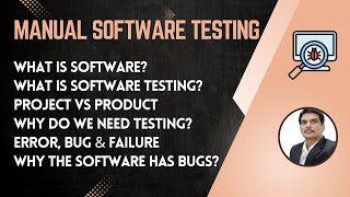 Manual Software Testing Training Part1 [upl. by Atiuqan]