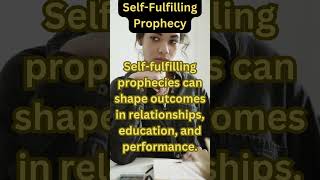 Self Fulfilling Prophecy psychology life facts motivation prophecy [upl. by Nicolle]