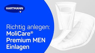 MoliCare® Premium MEN Einlagen richtig anlegen [upl. by Hathaway246]