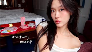 Everyday Korean Makeup tutorial  easy and natural [upl. by Ade]