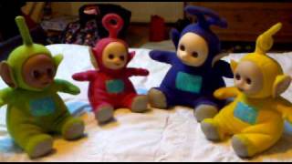 Original 1996 Teletubbies Teletubby Interactive Toys In Action [upl. by Nollie]