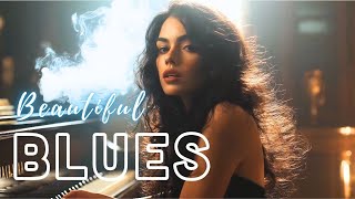 Elegant Slow Blues Guitar  MRelaxing Blues Night amp Slow Music for Relaxation Cooling Your Soul [upl. by Fu]