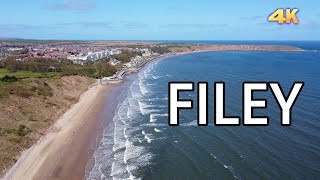 FILEY  NORTH YORKSHIRE  ENGLAND 4K [upl. by Nelluc306]