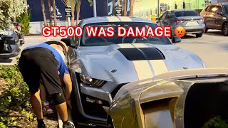 GT500 Got damage by valet parking [upl. by Nniw]