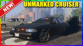 How To Unlock The UNMARKED CRUISER  Customization amp Drive Test  GTA 5 ONLINE [upl. by Ainoet]