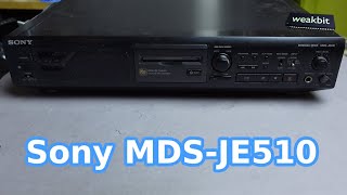 Sony MDSJE510 Minidisc repair [upl. by Brewer]