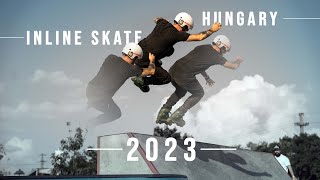 Aggressive Inline Skate Contest  2023  Bókay skatepark [upl. by Revned258]