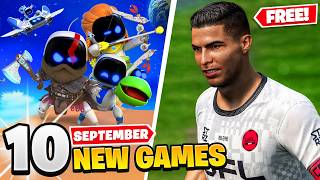 10 New Games September 3 FREE GAMES [upl. by Westbrooke]