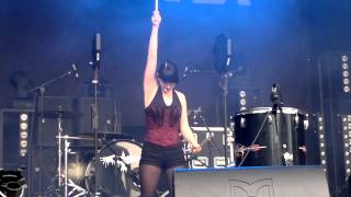 Mono Inc Live Zita Rock 2012  Katha Drumsolo [upl. by Quintin]