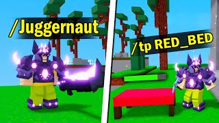 SECRET COMMANDS TUTORIAL Roblox BedWars [upl. by Nadbus]