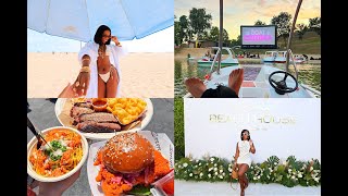 Malibu With My Boo  Boat Cinema Foodie Festival Makeup Shopping Brand Event and MORE [upl. by Marciano]