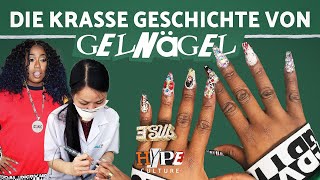 GELNÄGEL  lang bunt amp auffällig  HYPECULTURE [upl. by Sairu]