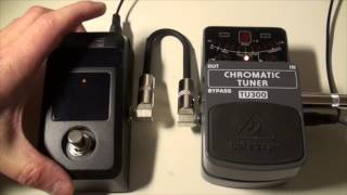 Korg Pitchblack Vs Behringer TU300 [upl. by Aric]