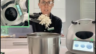 Shredded Chicken and Liquid Stock  Thermomix TM6 Recipe Demonstration [upl. by Mcclelland176]