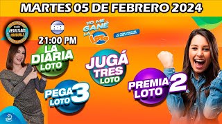 Sorteo 9 PM Loto Honduras La Diaria Pega 3 Premia 2 MARTES 06 de febrero 2024 ✅🥇🔥💰 [upl. by Arakat]