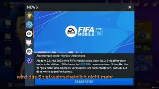 Neue Systemanforderungen für FIFA Mobile [upl. by Wende637]