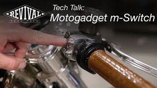 Motogadget mSwitch  Revival Cycles Tech Talk [upl. by Pool]