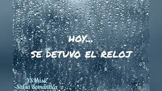 Llueve otra vez 💙 Salsa Romántica 💙 Bazil Alexander LETRA [upl. by Mirabel]