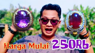 MULAI DARI 250 RIBU❗ PERMATA BLUE SAPPHIRE RUBY EMERALD  ANGGA GEMSTONE 070523 [upl. by Cooper]