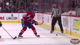 Tomas Plekanec goal on Tuukka Rask in Game 3 ECR2 Boston Bruins  Montreal Canadiens [upl. by Kiri]