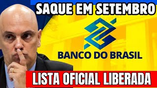 BANCO DO BRASIL LIBEROU LISTA DE QUEM TRABALHOU ANTES DE 1988 E TEM GRANA PARA RECEBER EM SETEMBRO [upl. by Ellmyer]