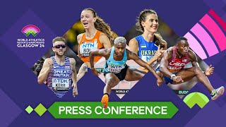 Livestream  World Athletics Indoor Championships Glasgow 24 Press Conference [upl. by Latsryc]