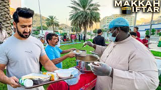 VIP Roadside IFTAR in MAKKAH 🕋 Saudi Arabia [upl. by Freda]