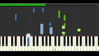 Alci Acosta No Renunciare Piano Cover Midi tutorial Con animo de ofender [upl. by Eanore]