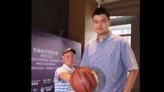 Yao Ming makes tall People Look Like Tiny Ants [upl. by Einneg817]