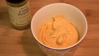 Curry Mayonnaise Recipe  How to make Curry Mayonnaise [upl. by Dorman]