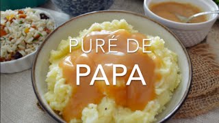 CÓMO HACER PURÉ DE PAPA  Recetas fáciles Pizca de Sabor [upl. by Enylrac276]