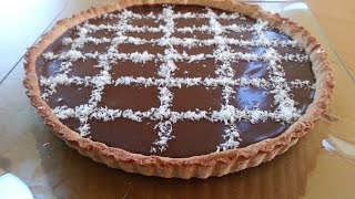 CROSTATA COCCO E CIOCCOLATO FONDENTE VEGAN [upl. by Lenzi16]