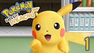 EL COMIENZO DE LA AVENTURA Pokemon Lets Go E1  Luzu [upl. by Wenn357]