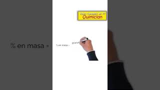 ¿Qué es la CONCENTRACIÓN ✅ en química básica de una disolución PARTE 2 quimica [upl. by Reid]