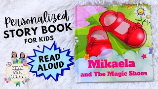 Read Aloud Children’s Story Book by Maia  Dinkleboo Personalized Story Book for Kids [upl. by Ellemrac]