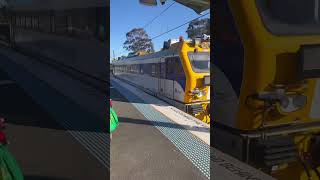 Merchandised track inspection vehicle passing Birrong platform’s 2 [upl. by Kachine]