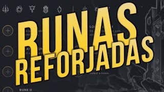 RUNAS REFORJADAS  TALENTOS E RUNAS ACABARAM NOVO SISTEMA DE RUNAS E PRÉJOGO  LEAGUE OF LEGENDS [upl. by Kcirded411]