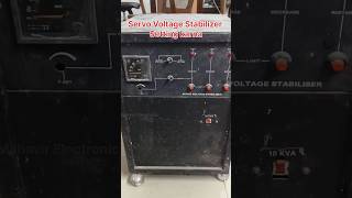 Servo Voltage Stabilizer ki Setting karna servovoltagestabilizer shorts shortsvideo stablizer [upl. by Tupler]