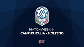 Serie A Silver 14  CAMPUS ITALIA  MOLTENO [upl. by Essiralc]