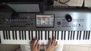 Dream Theater  Octavarium keyboard solo tutorial [upl. by Rhoades]