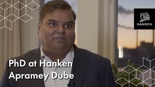 PhD at Hanken  Apramey Dube [upl. by Schober]